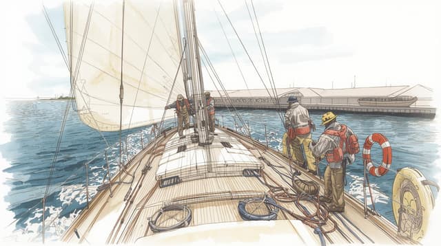 Швартовка по-средиземноморски (Med Mooring) — Часть 1