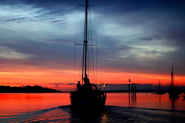 Red sky at night — sailors' delight