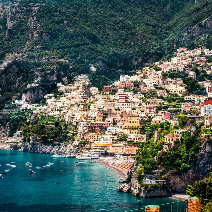 Прайано — тихая деревня между Позитано и Амальфи